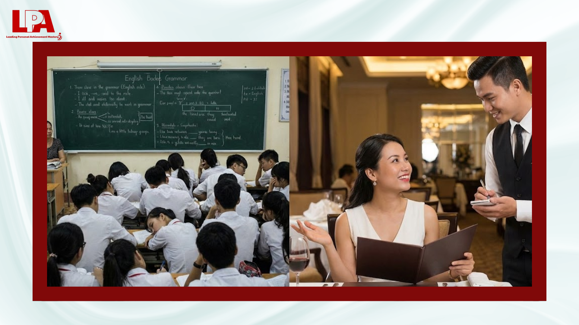 Sự khác biệt của Tiếng Anh Khai Vấn