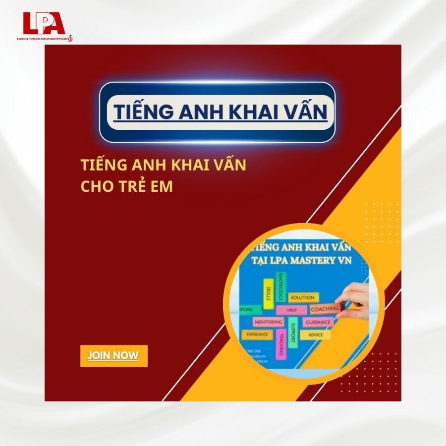 TIẾNG ANH KHAI VẤN CHO TRẺ EM