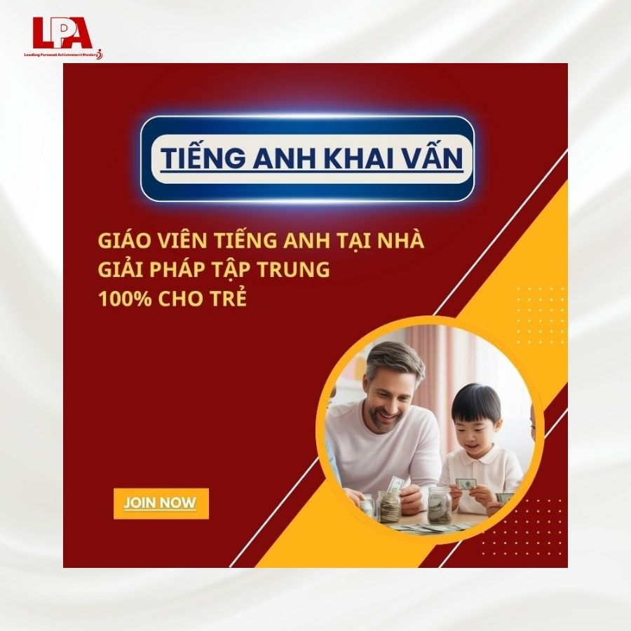 Giáo viên tiếng anh tại nhà cho trẻ