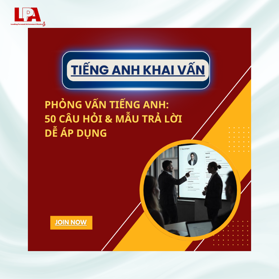 Tiếng anh cho cover letter