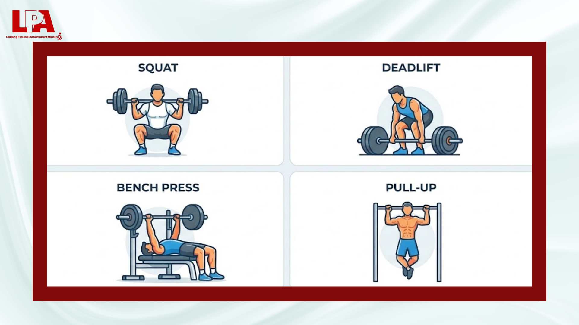 Từ vựng Gym Tiếng Anh: Các bài tập kinh điển (Movements & exercises)