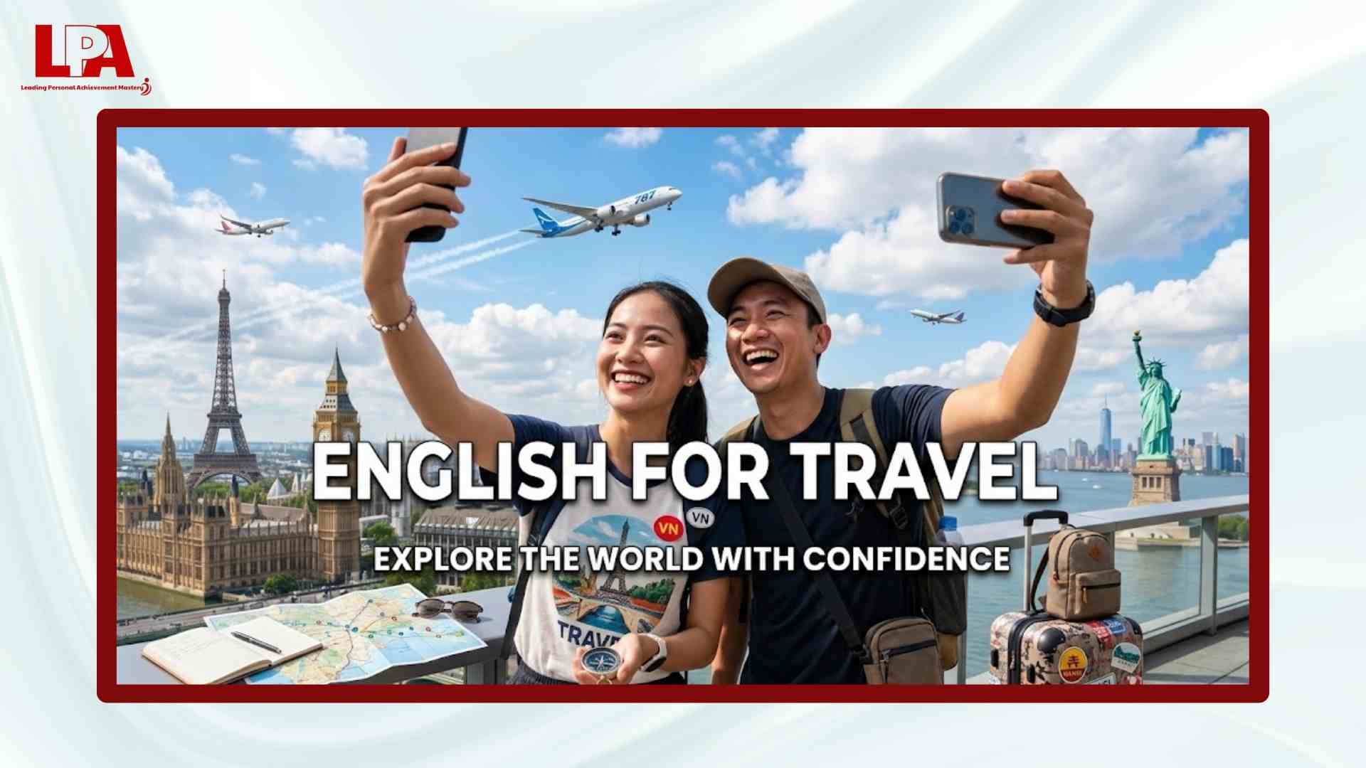 ENGLISH FOR TRAVEL khác với Tiếng Anh học thuật