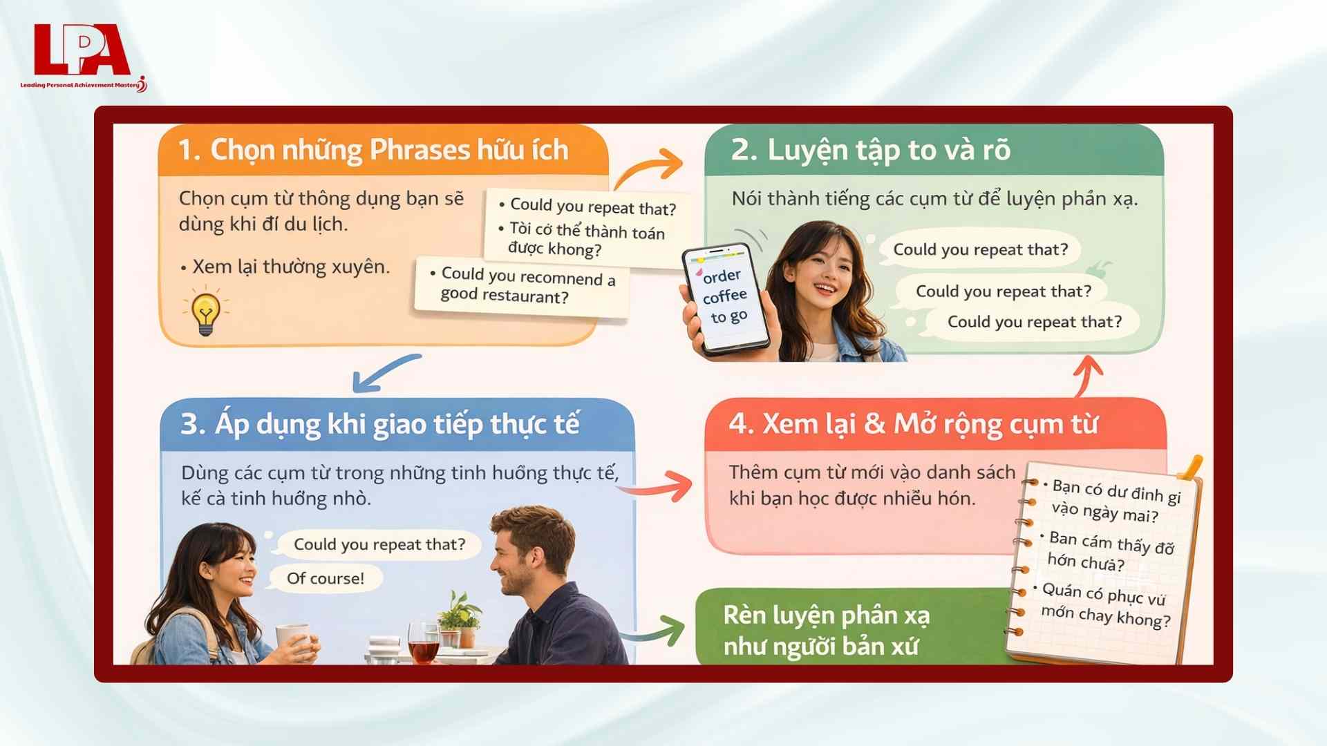 Thay đổi phương pháp học Tiếng Anh từ việc học theo cụm