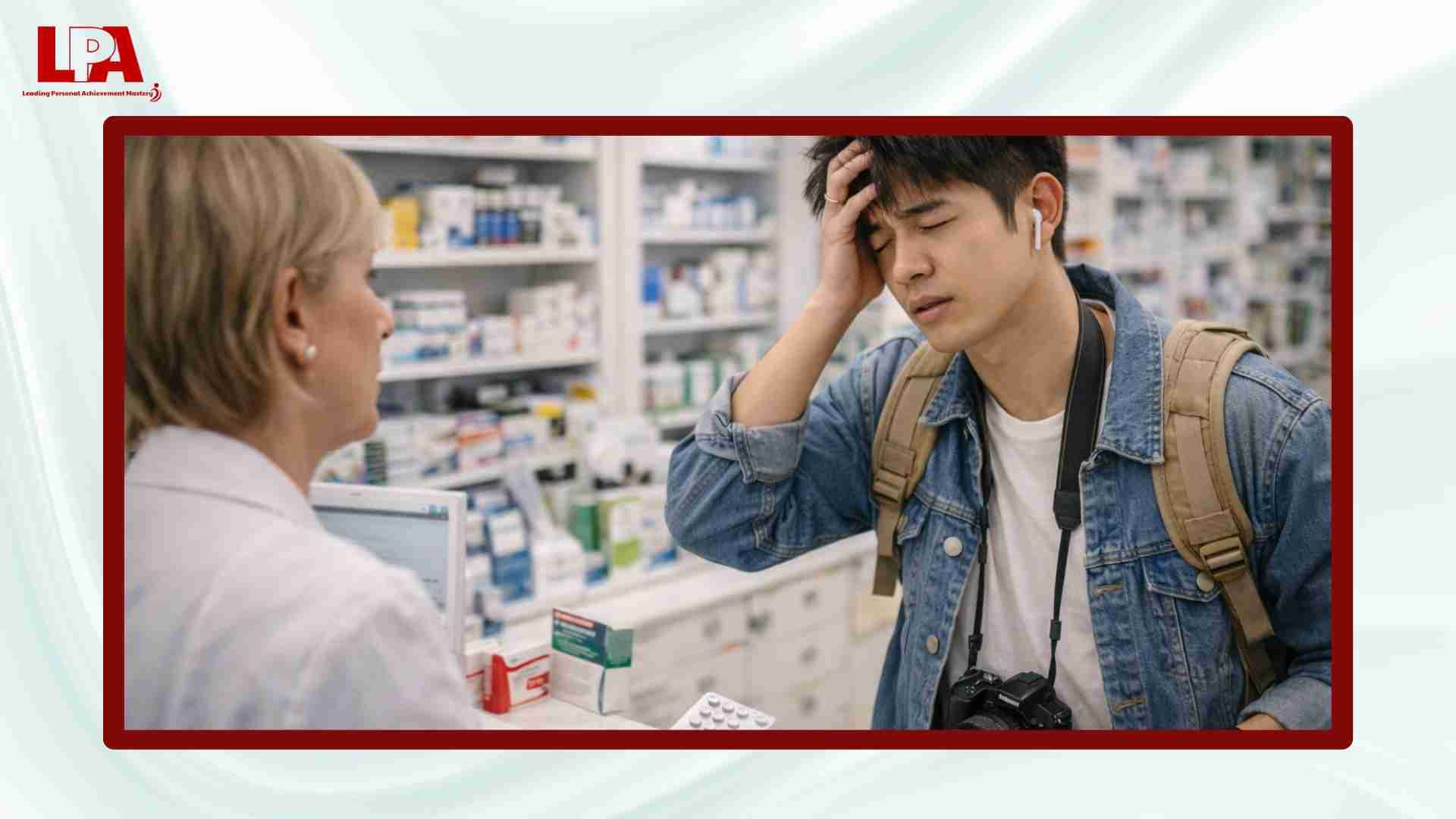 Diễn đạt tình trạng sức khỏe khi đến hiệu thuốc