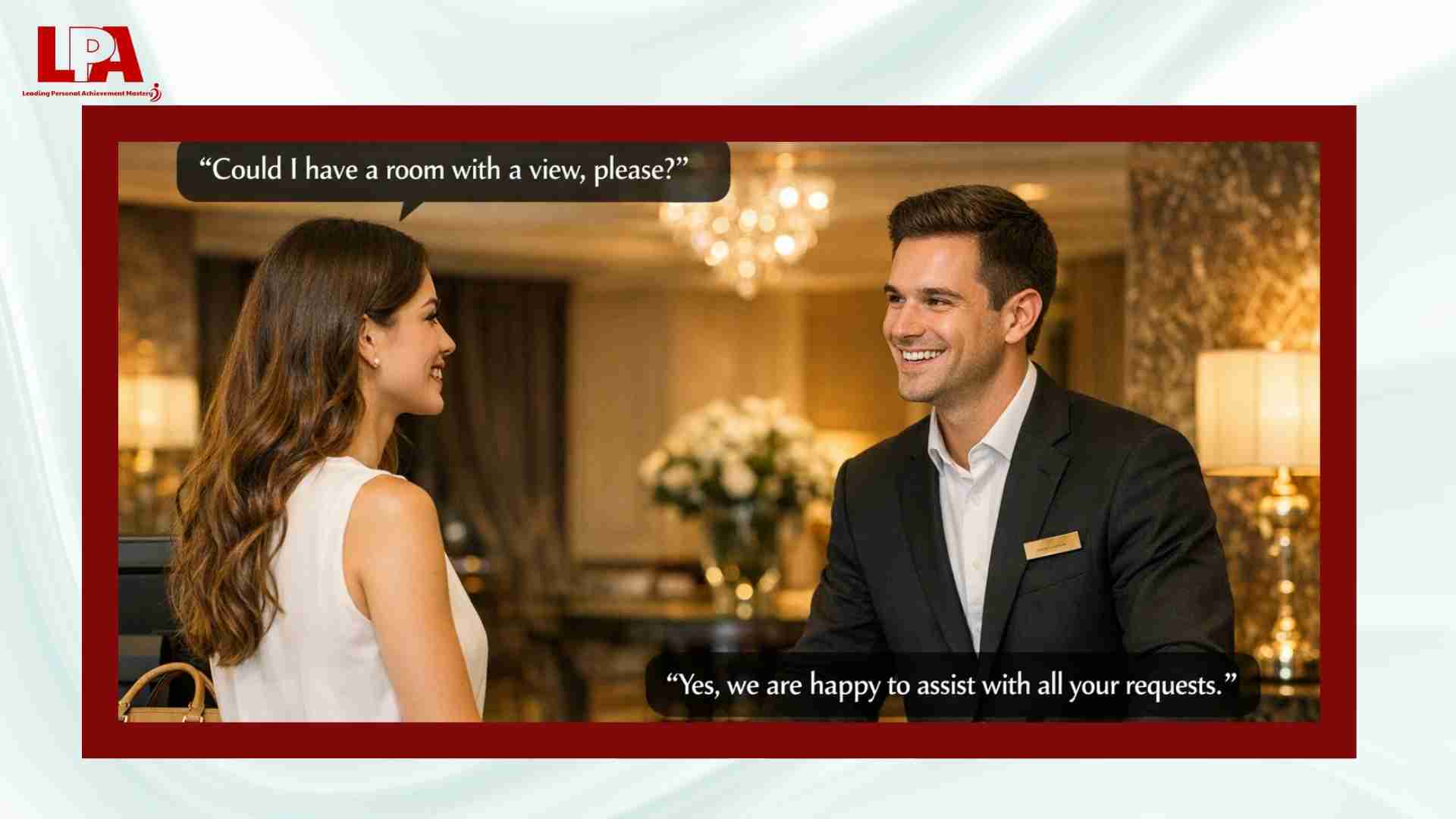 Giao tiếp cơ bản tại quầy lễ tân khách sạn