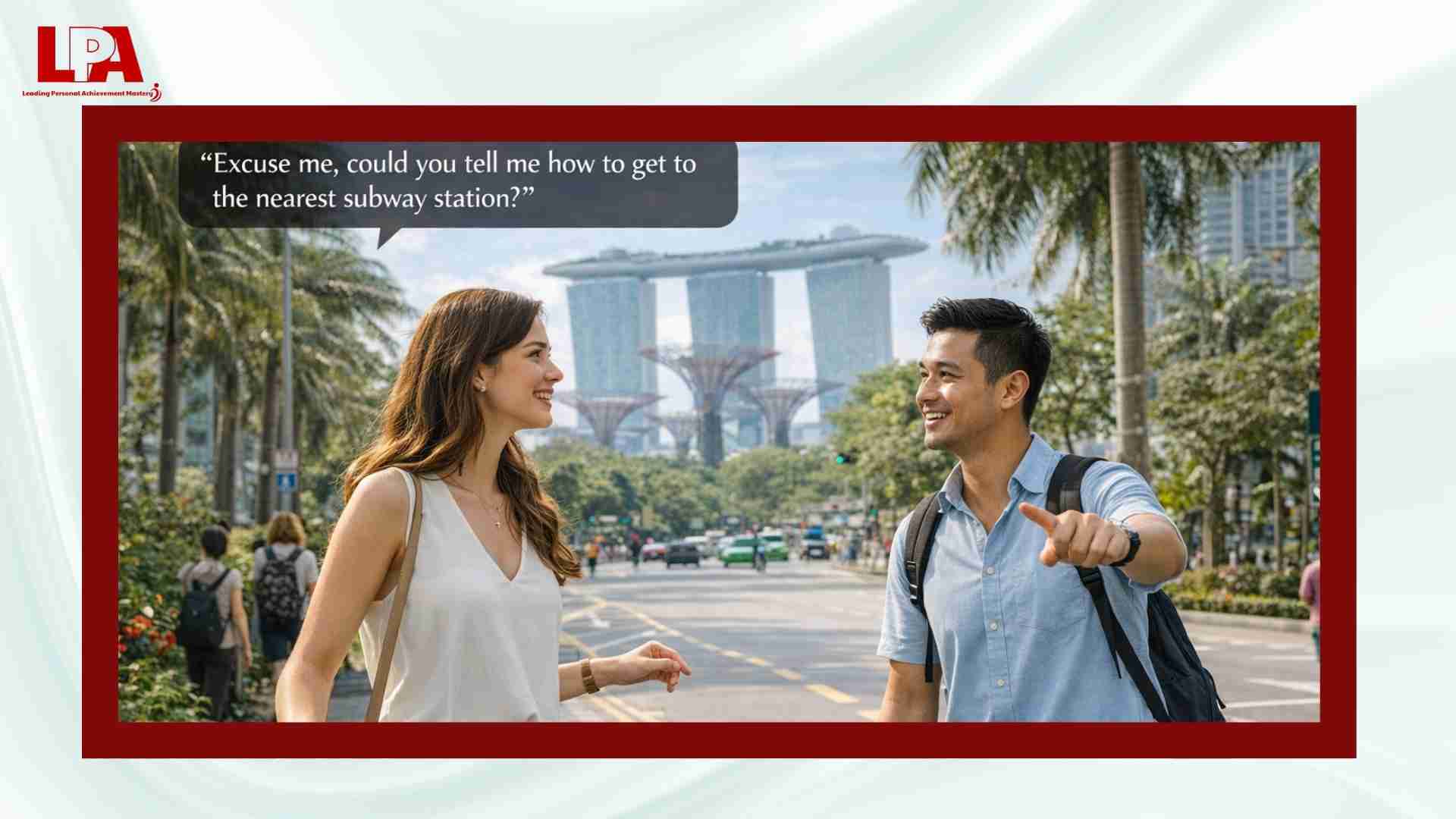 Hỏi đường đơn giản với tiếng anh thông dụng