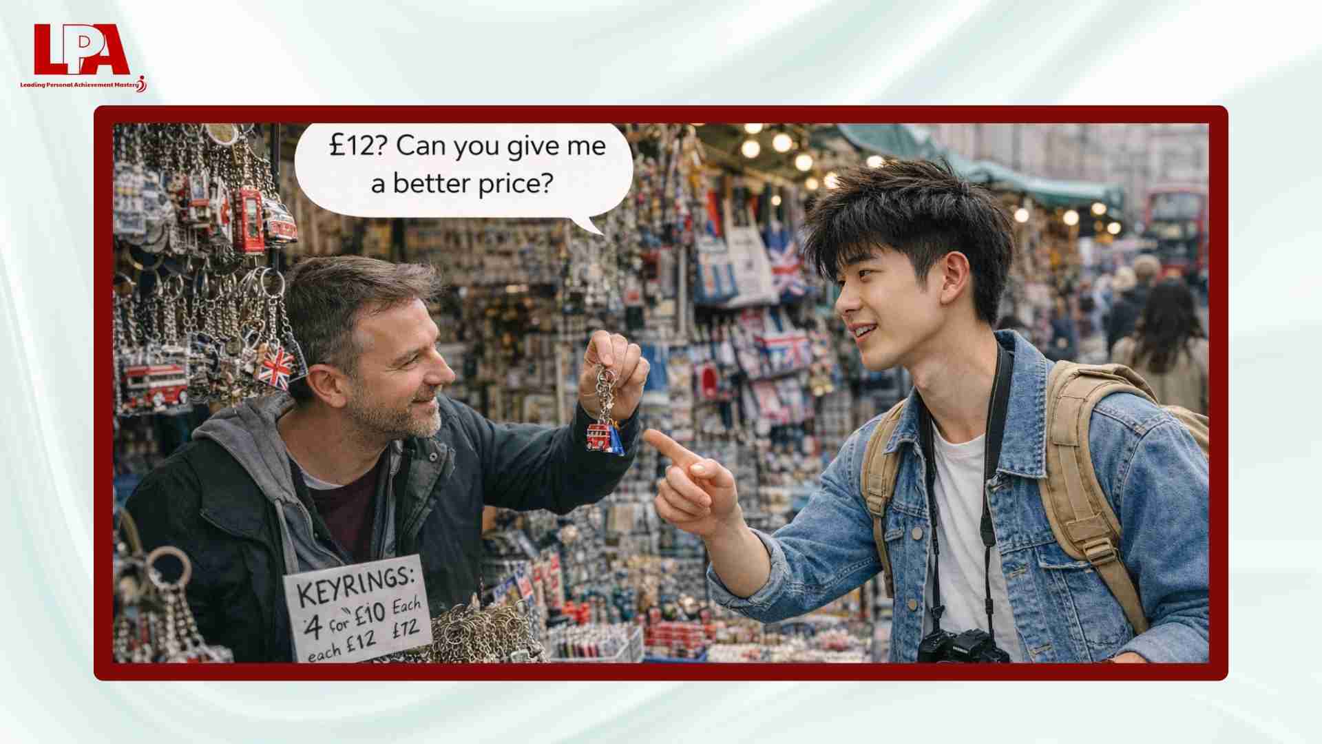 Hỏi giá và mặc cả tại chợ địa phương