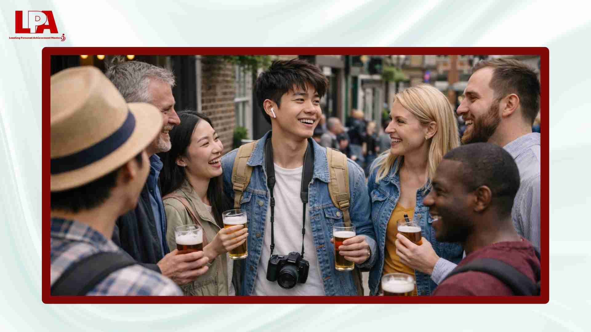 Kết bạn và gia lưu văn hóa khi du lịch