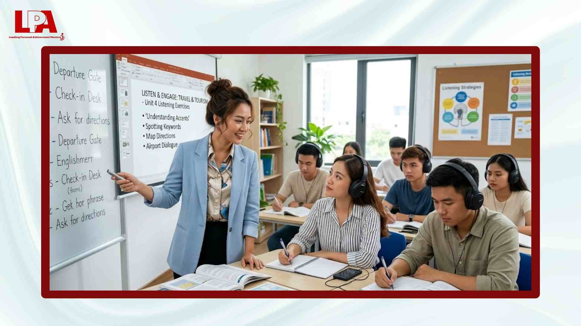 Luyện nghe bằng các bài nghe về Tiếng Anh du lịch