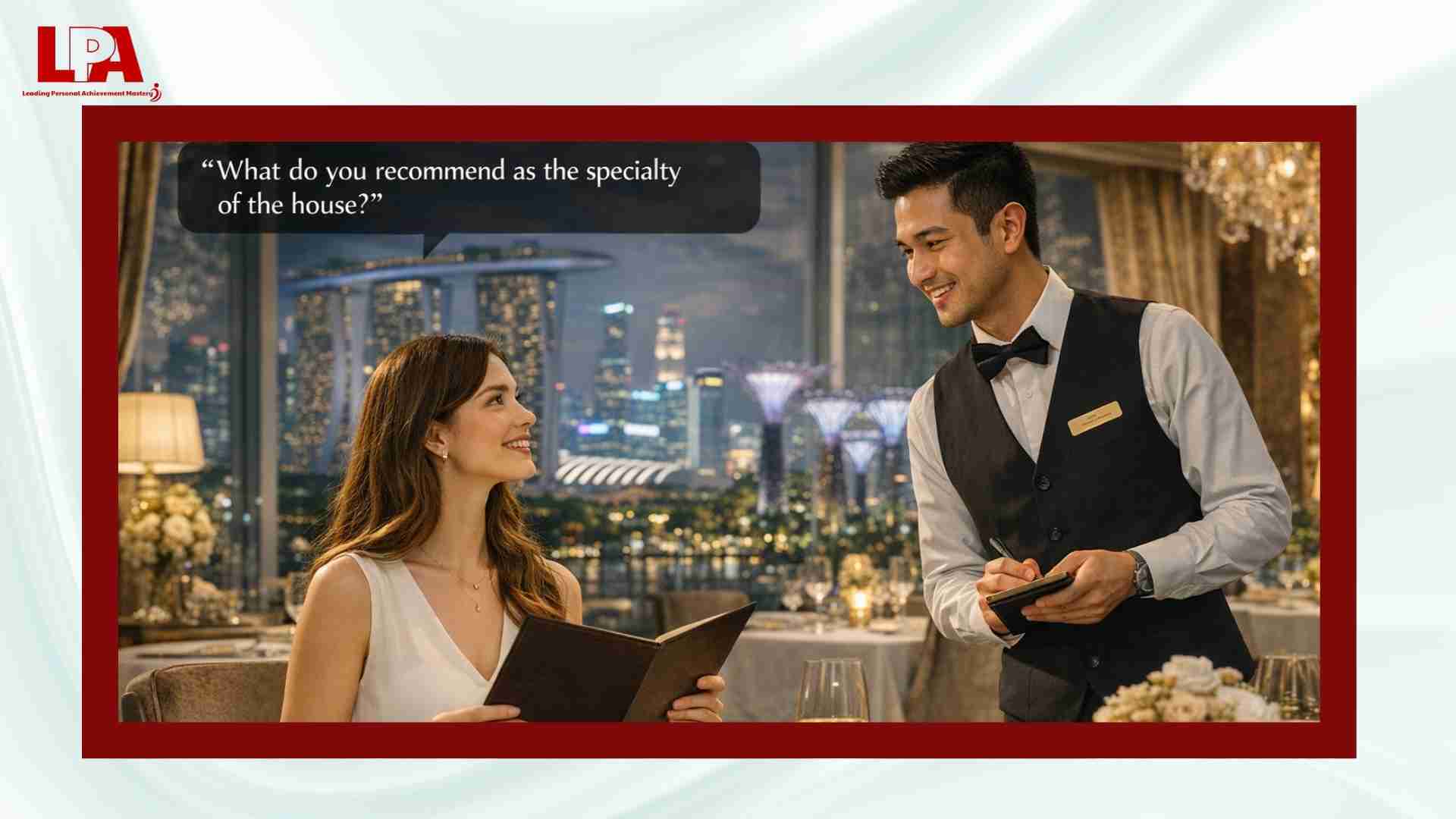 Tiếng anh giao tiếp tại nhà hàng