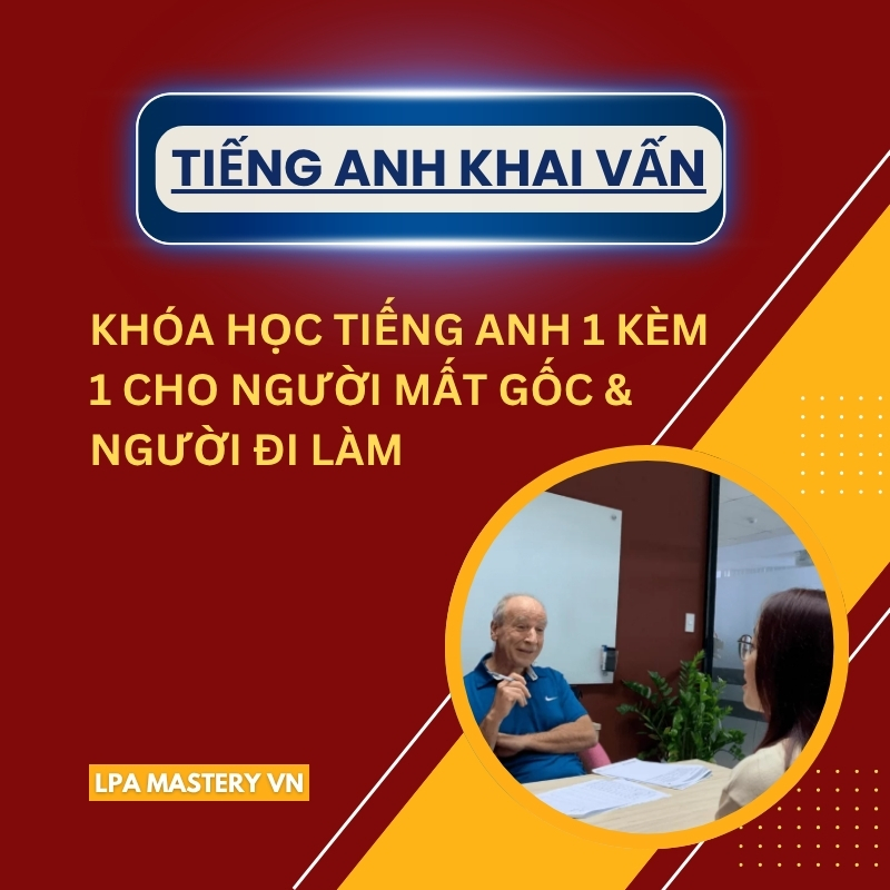 khóa học tiếng anh 1 kèm 1