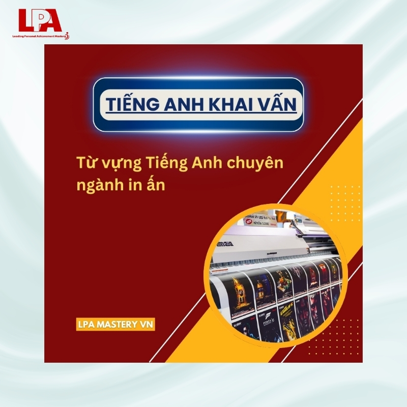 tiếng anh chuyên ngành in ấn