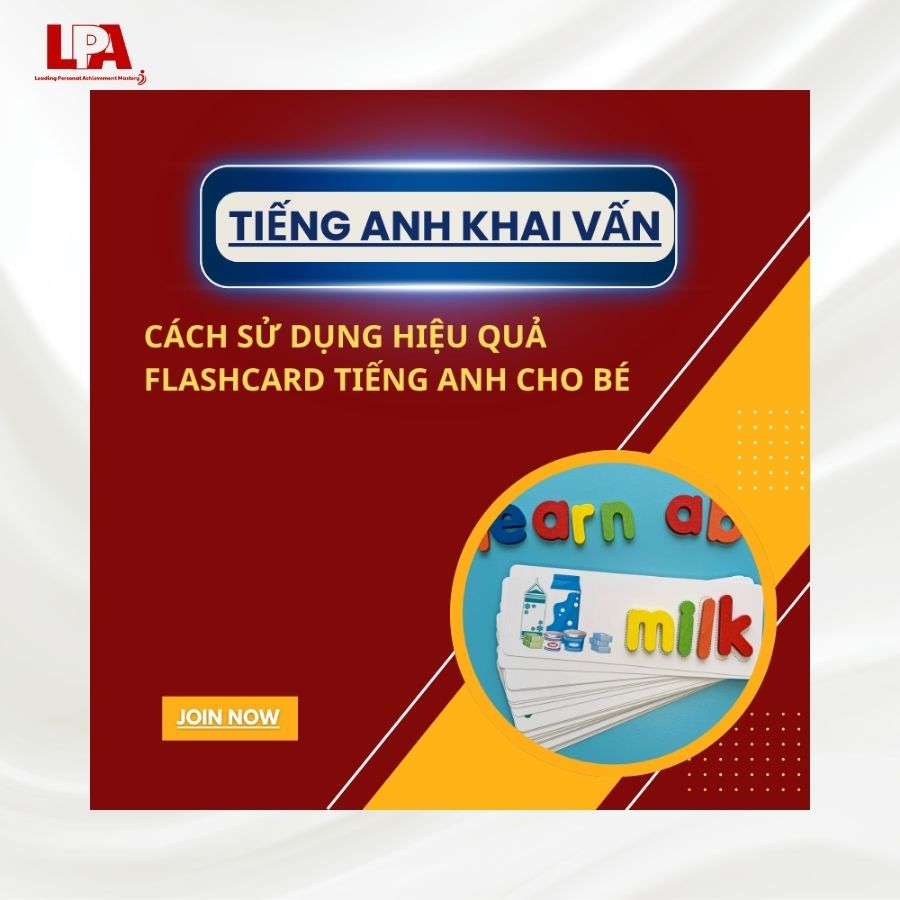 Cách sử dụng hiệu quả flashcard Tiếng Anh cho bé