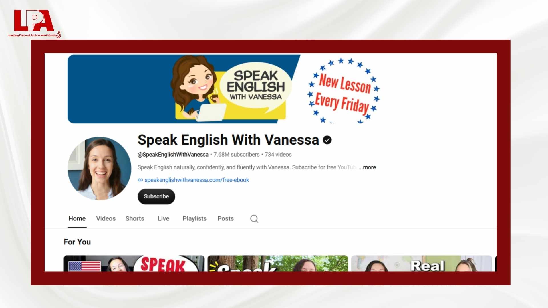 Luyện Shadowing Tiếng Anh hiệu quả cùng Speak English Vanessa