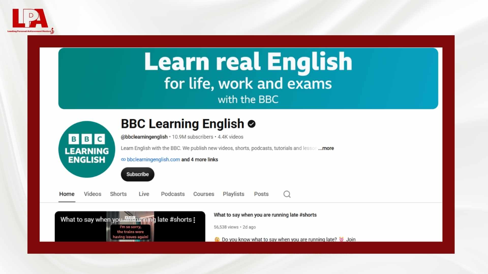 luyện Shadowing Tiếng Anh thông qua hội thoại cùng với BBC Learning English